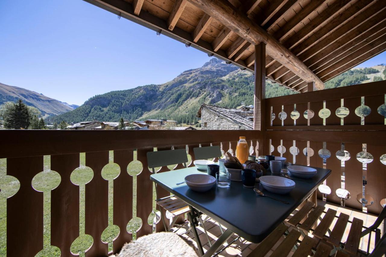 Appartement Esprit Chalet - Splendide Vue Montagne A 180 Val-dʼIsère Екстериор снимка