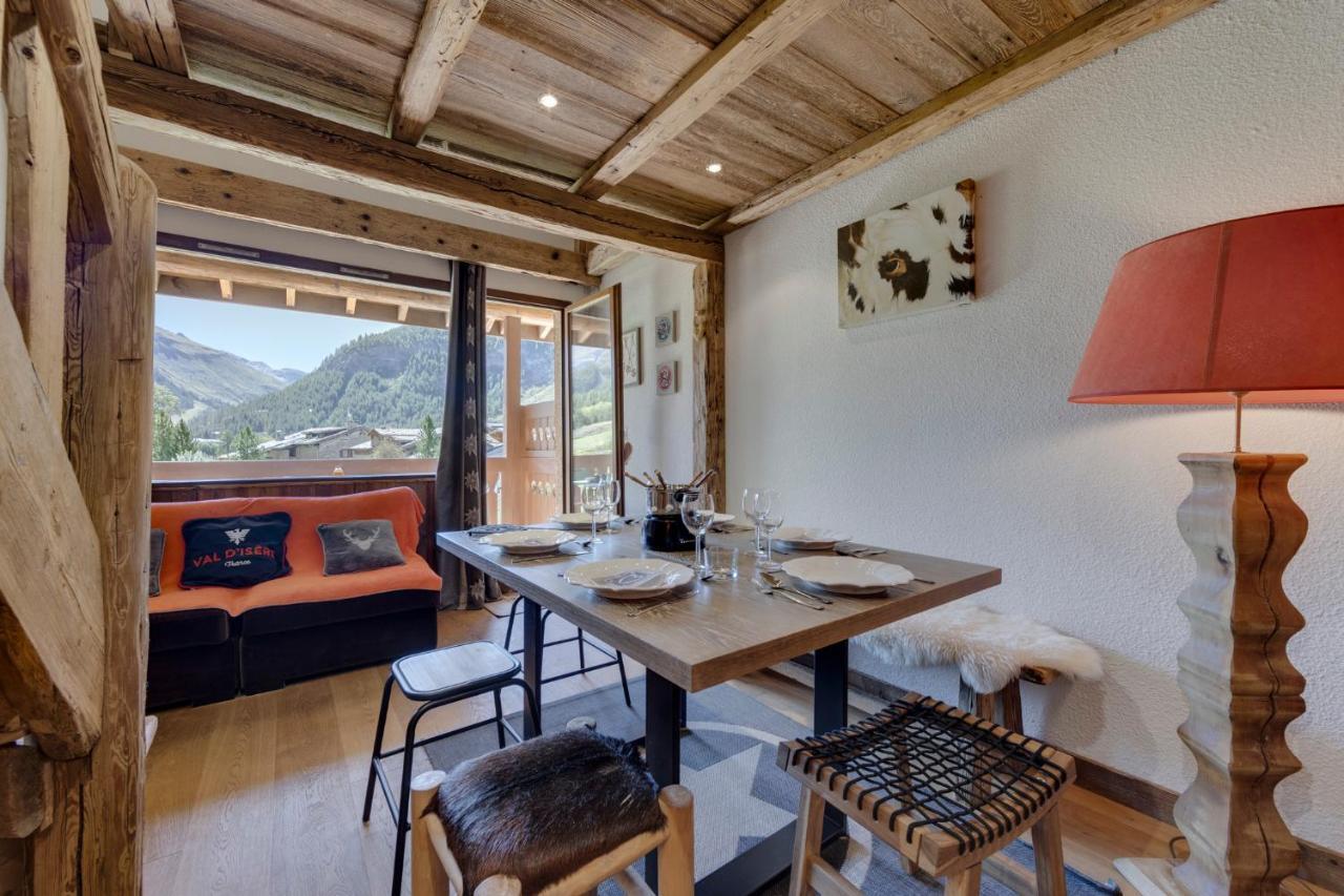 Appartement Esprit Chalet - Splendide Vue Montagne A 180 Val-dʼIsère Екстериор снимка